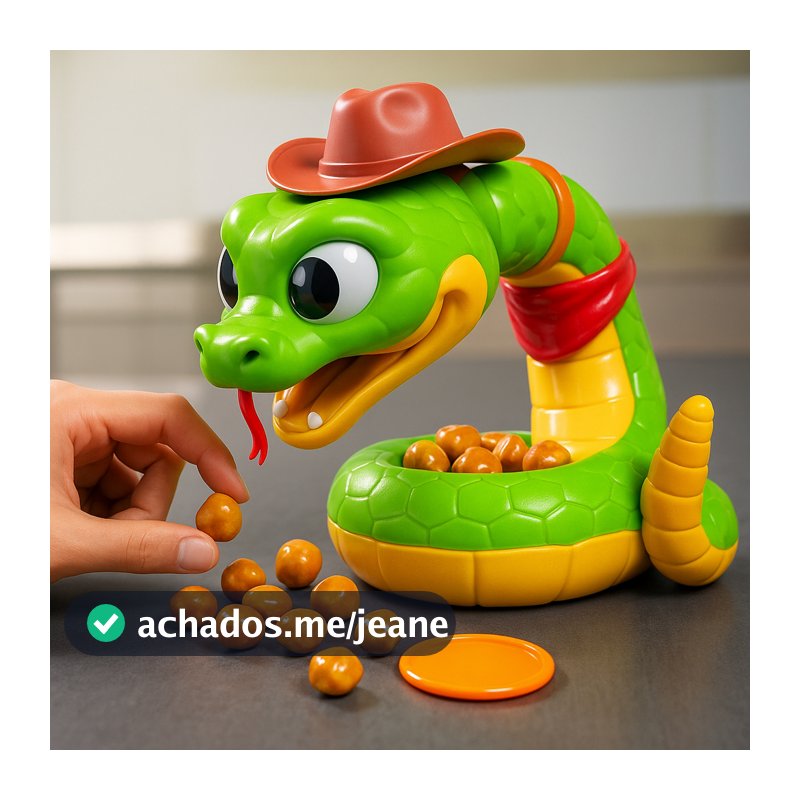 Brinquedo Tesouro da Serpente Jogo de Estratégia Educativo- Pegue o Ouro