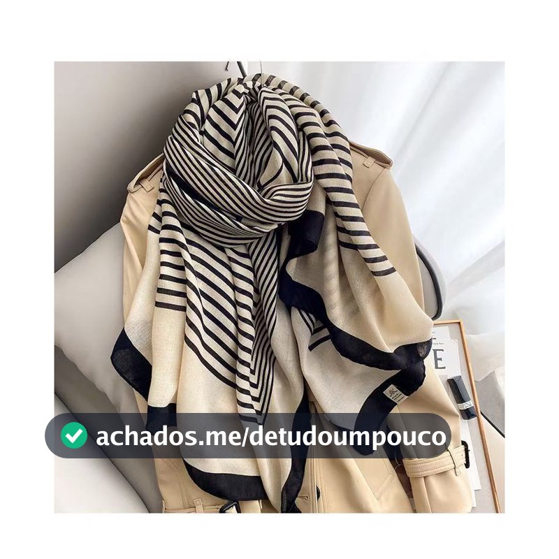 Lenço Estampado Feminino Grande 90x180cm Toque Algodão Para Praia Saída de Banho Proteção Solar Cachecol Inverno