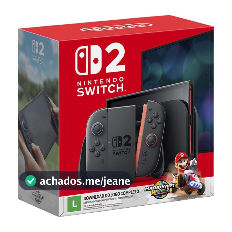 Console Nintendo Switch 2 + Mario Kart World