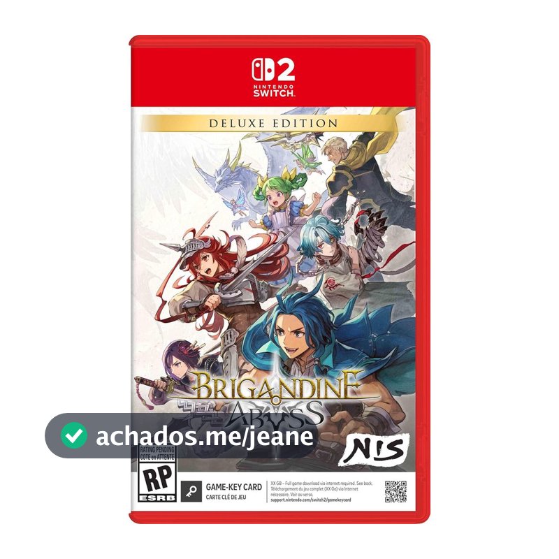 Brigandine Abyss Deluxe Edition Switch 2