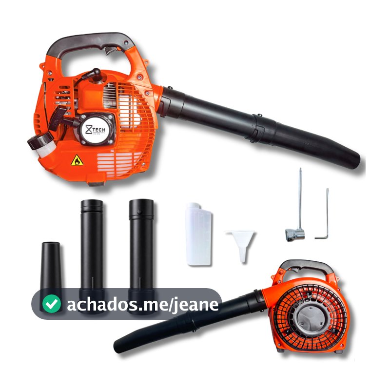 Soprador De Folhas Profissional A Gasolina 25,4cc 2 Tempos