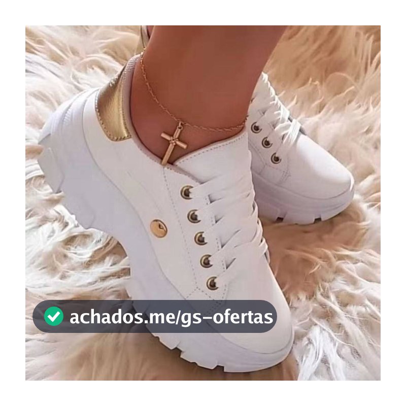 Tênis feminino mais vendido lançamento na promoçao PLATAFORMA lindo 4.0 trabalho barato
