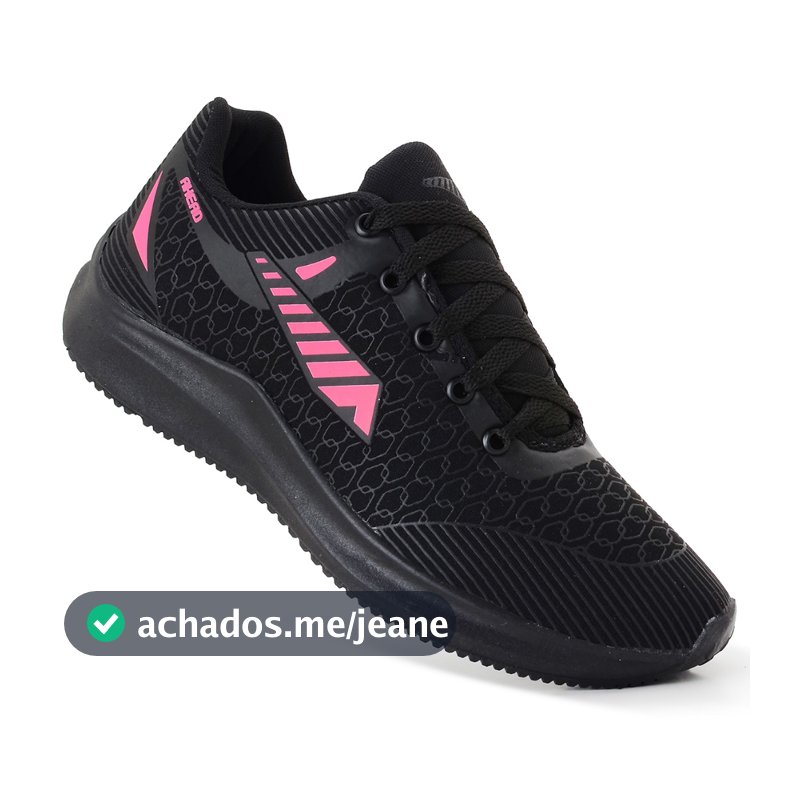 Tênis Feminino Esportivo para Academia Caminhada Corrida Treino Confortável Leve Pé grande  34 ao 43