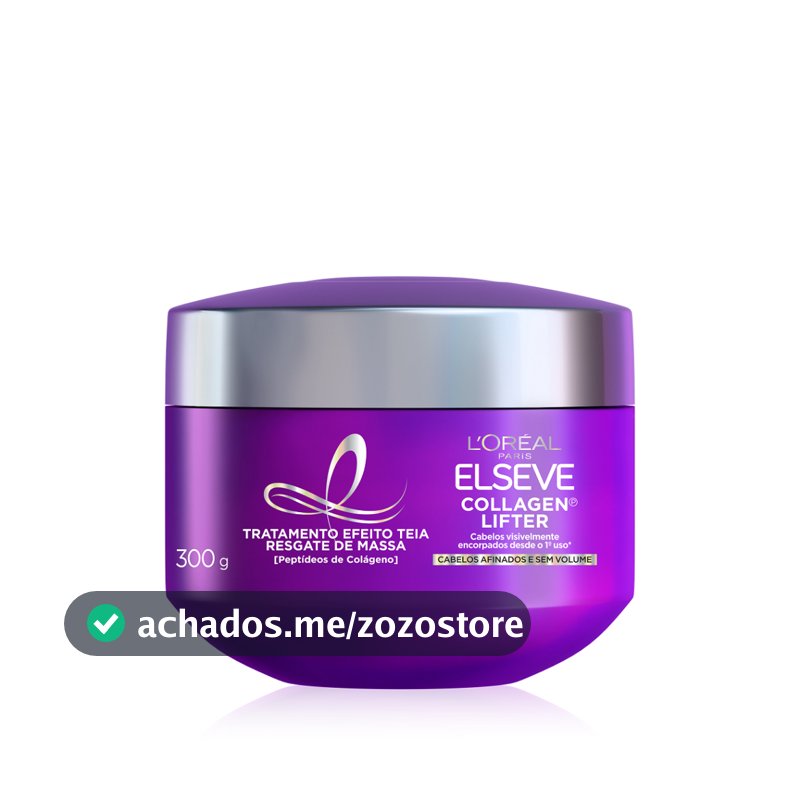 Tratamento Efeito Teia Resgate de Massa  L'Oréal Paris Elseve Collagen® Lifter 300g