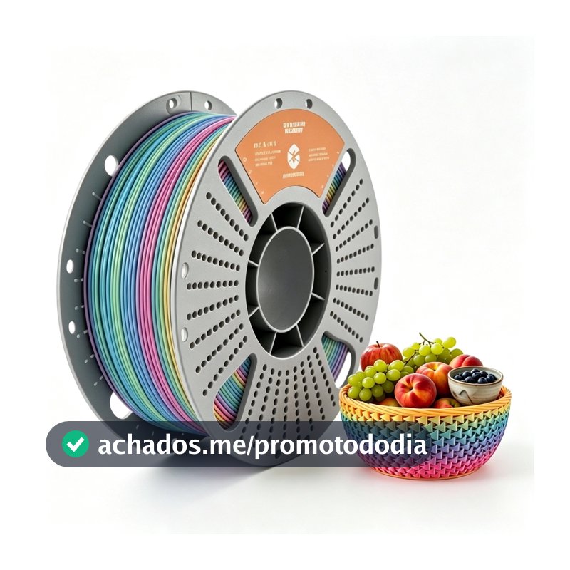Filamento PLA+ Silk Yameite 1.75mm 1kg ±0.02mm Monocor Bicolor Tricolor Arco-íris Impressão 3D FDM
