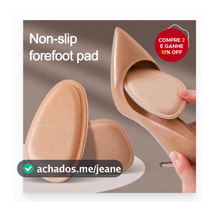1/2/3 Palmilhas Femininas De Salto Alto Sapato Antepé Almofadas Antiderrapante Respirável Absorção Inserções De Esponj