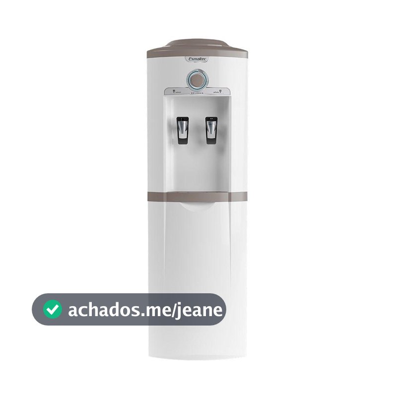Bebedouro de Água Esmaltec de Coluna Gelagua EGC35B - com Compressor Branco