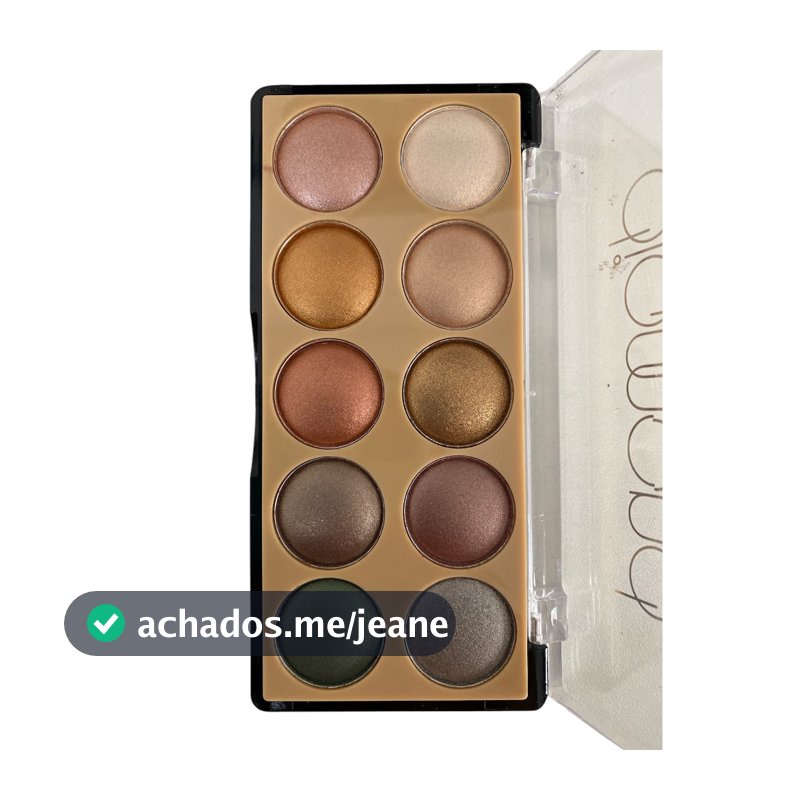 PALETA De Sombers 10 Cores MISS FRANCE Beleza