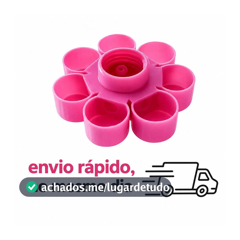 Bebedouro de agua automático para aves pintinhos e codornas P/ garrafa PET com 9cm