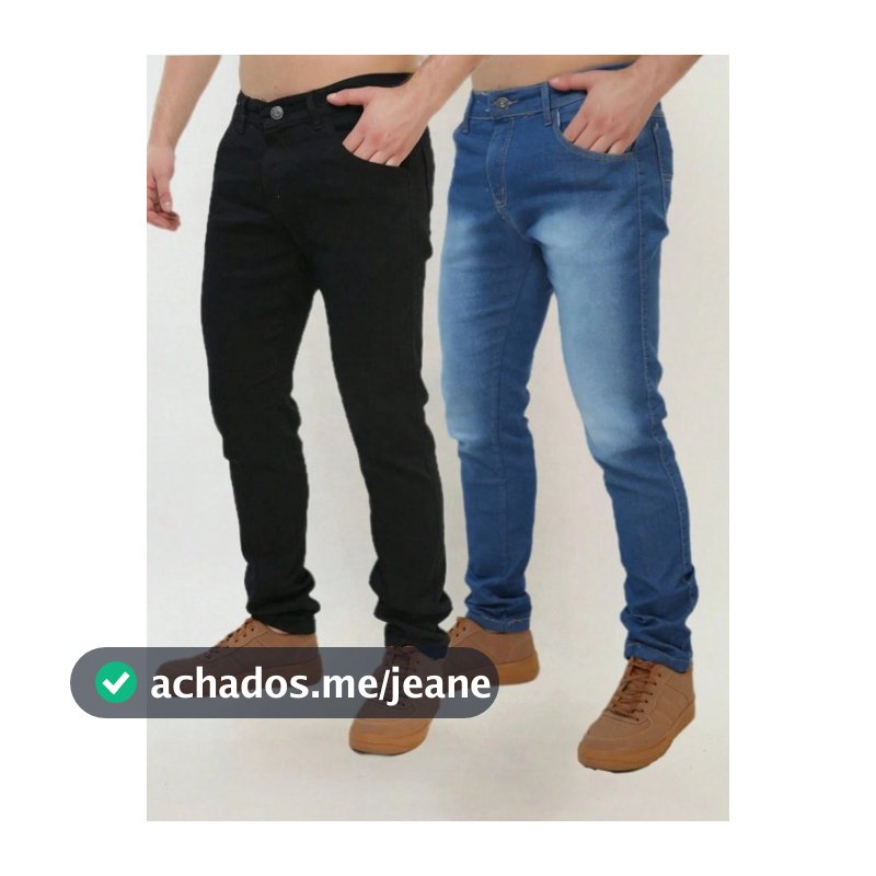 Kit Calças Jeans Masculino Modelo NF-Conforto Total