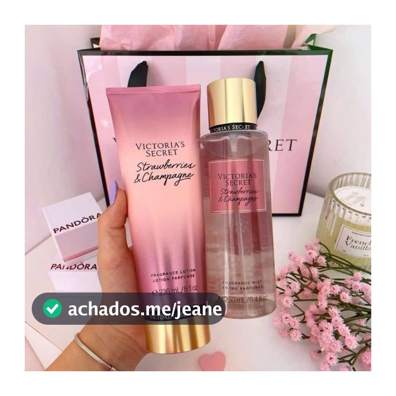 Kit Hidratante Corporal + Body Splash Feminino | Fragrância Doce Frutal | Hidratação Prolongada | Pele Macia