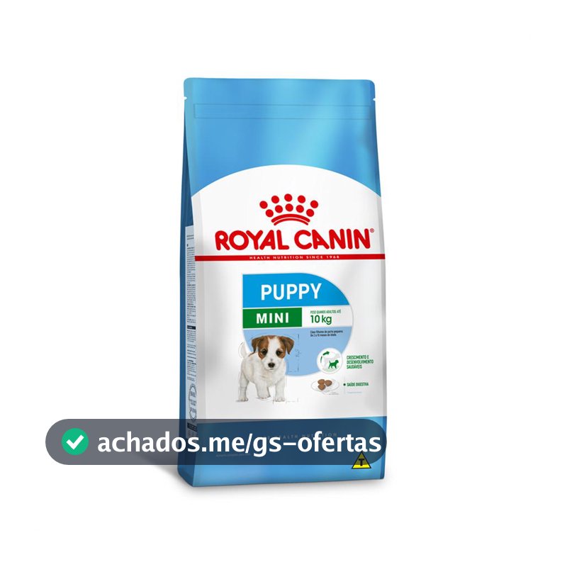 Ração Royal Canin Mini Puppy Cães Filhotes Porte Pequeno 1kg