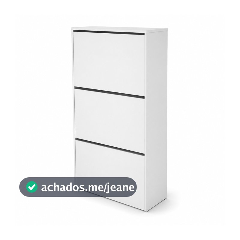 Sapateira Slim Multiuso para Quarto Closet e Entrada de Casa Moderna Móveis Bonatto