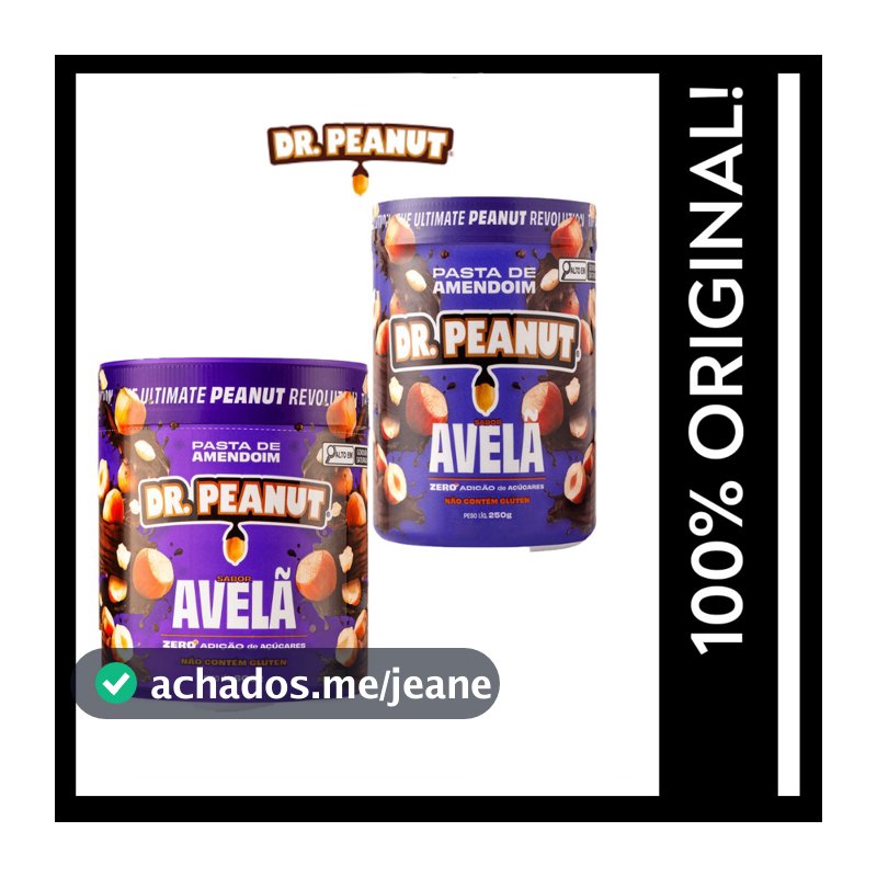 Pasta de Amendoim Dr Peanut 600g 250g