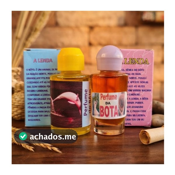 Kit Perfume do Boto + Perfume da Bota | O Poderoso Afrodisíaco da Amazônia (Original)
