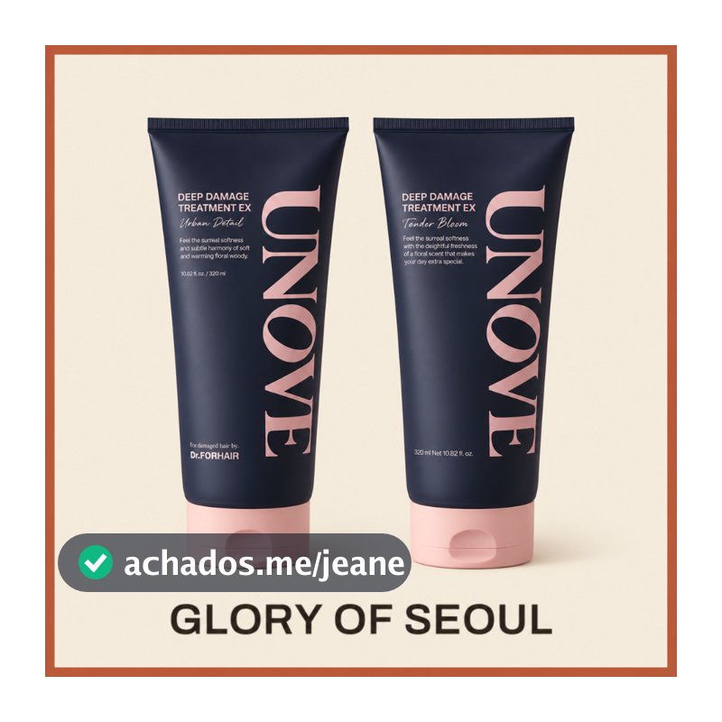 UNOVE Deep Damage Treatment EX 207ml, Repair Hair Mask 320ml
