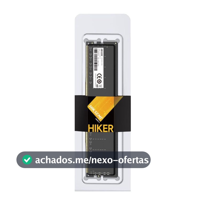 Memória RAM Hiksemi Hiker 8GB DDR4 3200MHz U-DIMM Desktop HSC408U32Z1