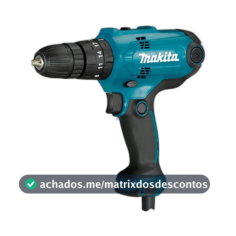 Parafusadeira/ Furadeira Impacto Makita Hp0300 127V