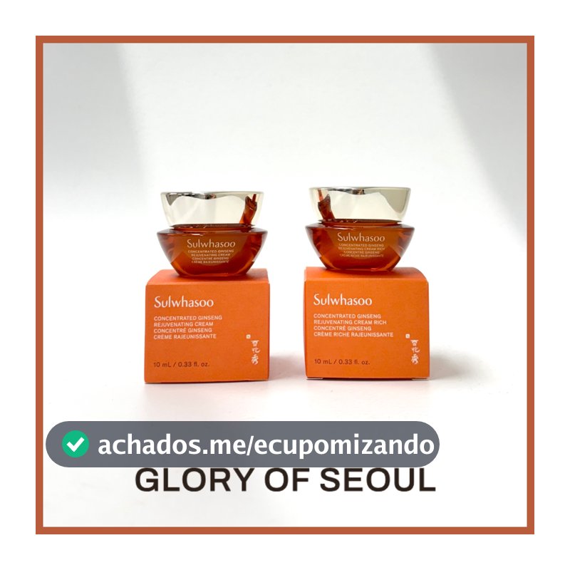 [MINI] Sulwhasoo Concentrated Ginseng Cream, 4 Options ( Renewing EX Rich /Soft 5ml, Rejuvenating cream 10ml / Rich 10ml )