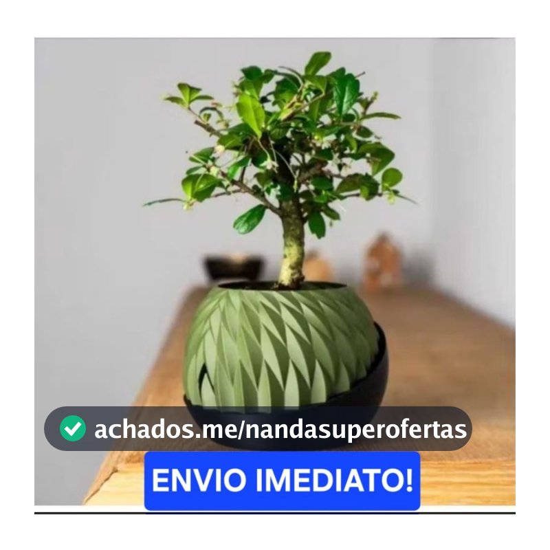 Vaso Autoirrigável com Reservatório – Rega Sozinha, Chega de Planta Murcha