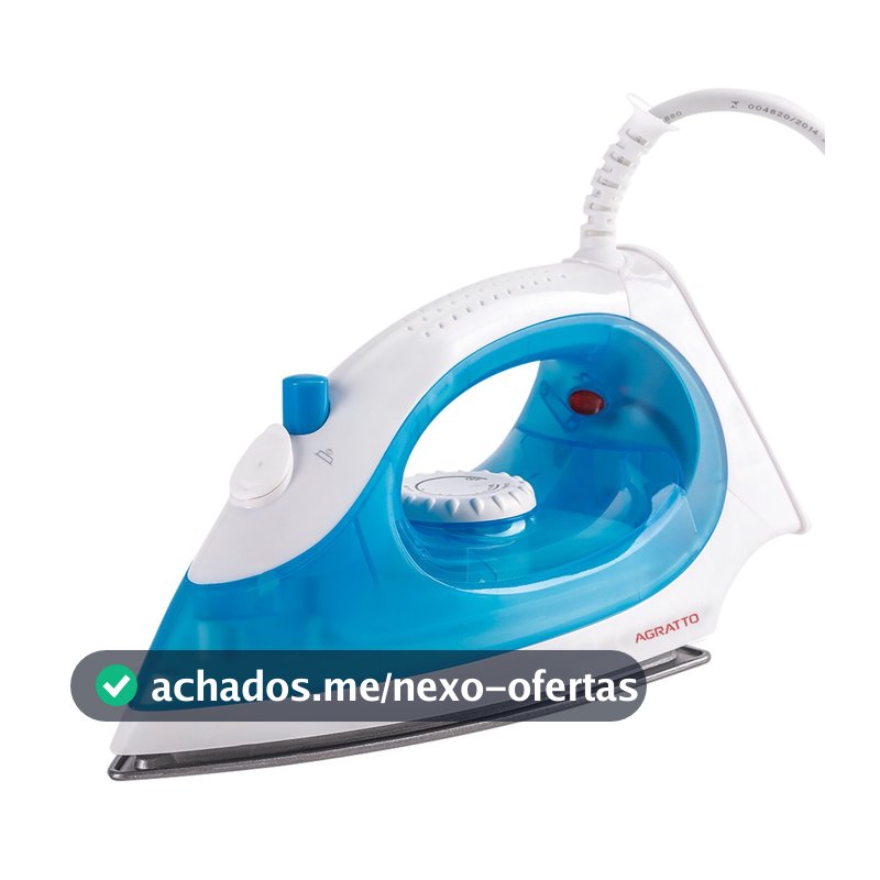 Ferro de Passar Vapore Antiaderente FV-01 A Vapor Roupa