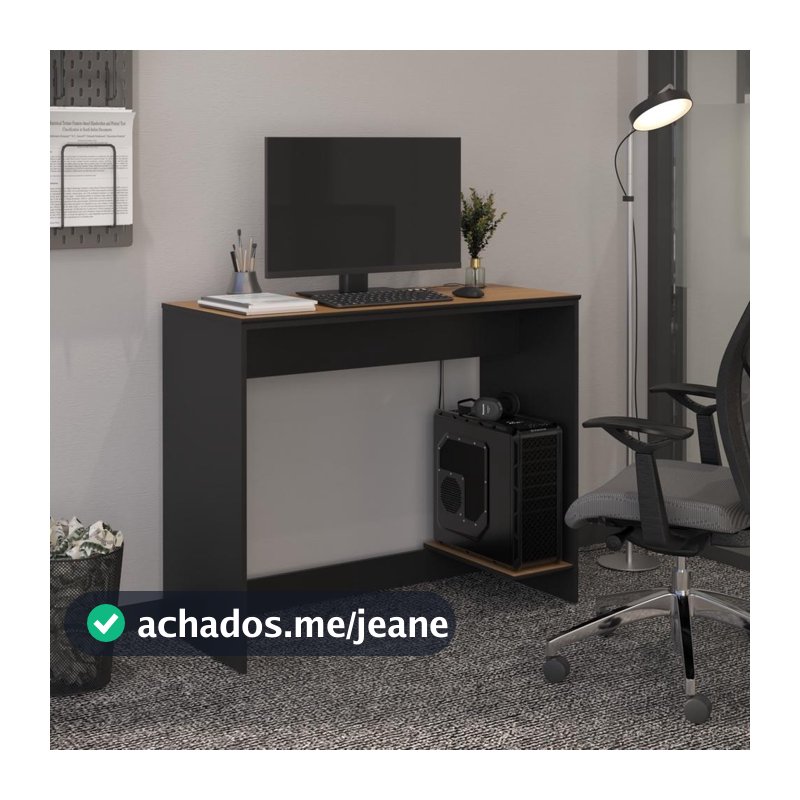 Escrivaninha Smart Office com Passa Fios Mesa Escritório Mesa Estudo Computador