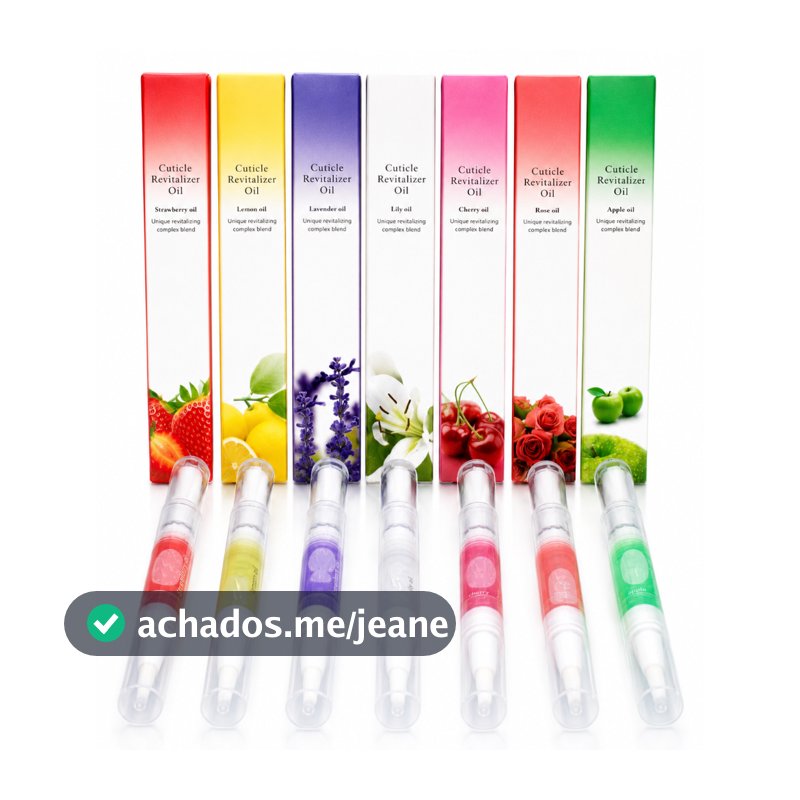 Kit 03 Canetas Óleo Revitalizador De Cutículas Aroma Hidratante Oleoso