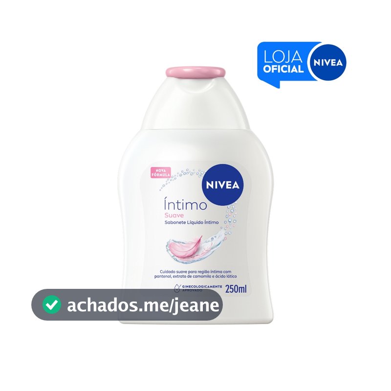 NIVEA Sabonete Líquido Íntimo Suave 250ml