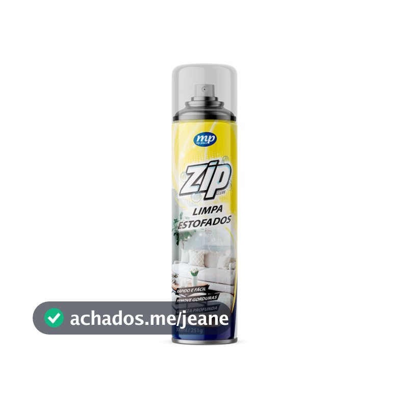 Limpa Estofado Espuma Mágica Spray Zip 300ml My Place