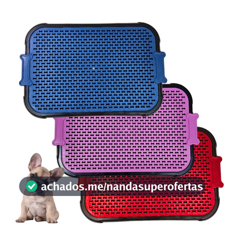 Sanitário Higiênico Lavável Pet Xixi Sim Gato Cães Banheiro de Cachorro Sanitário Canino - Brie Pet