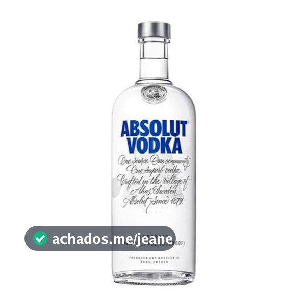 VODKA ABSOLUT NATURAL 1000ML