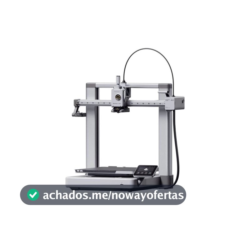 impressora 3D A1 sem ams BIVOLT com nota fiscal e garantia