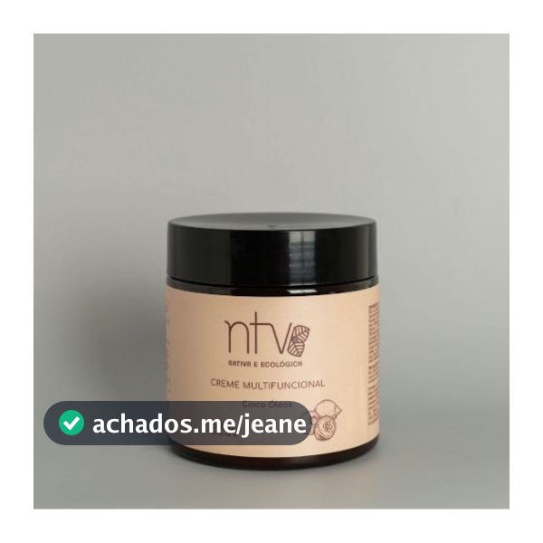 Creme 3 em 1 para cachos 5 Óleos - Nutrição, Reposição Lipídica e Brilho Extremo | 500ml