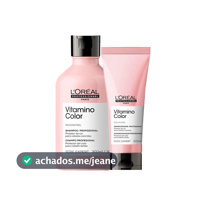 Kit L'oréal Pro Vitamino Color - Sh 300 ml + Cond 200 ml