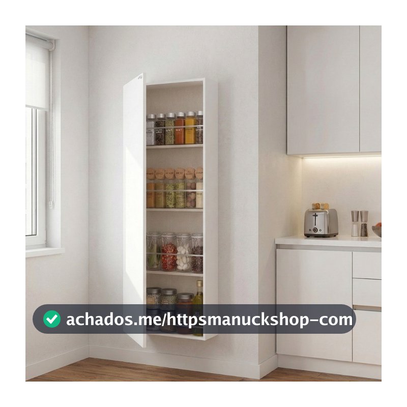 Armário Organizador Utilitário 1 Porta Branco Carraro