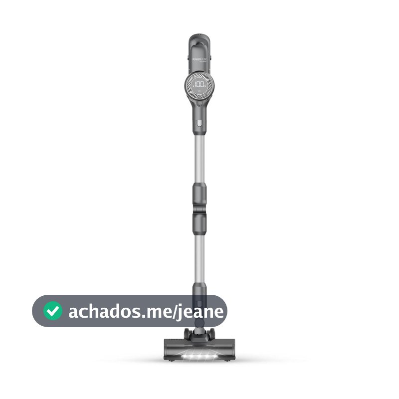 Aspirador de pó vertical sem fio 2 em 1 Power Flex Polishop