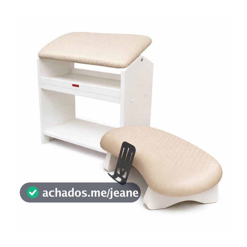 Kit Apoio de Pé/Pernas SPA Profissional + Apoio de Mão/Braço Semi Curvo Pro Manicure Pedicure