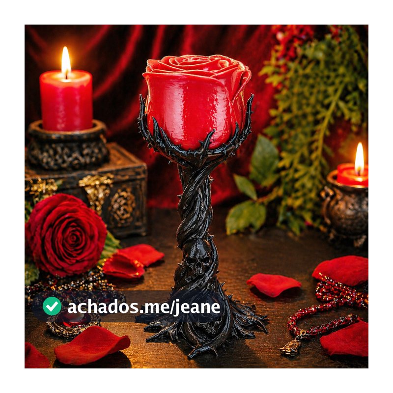 Rosa Ofertório Pombagira 12cm - Umbanda - Candomblé
