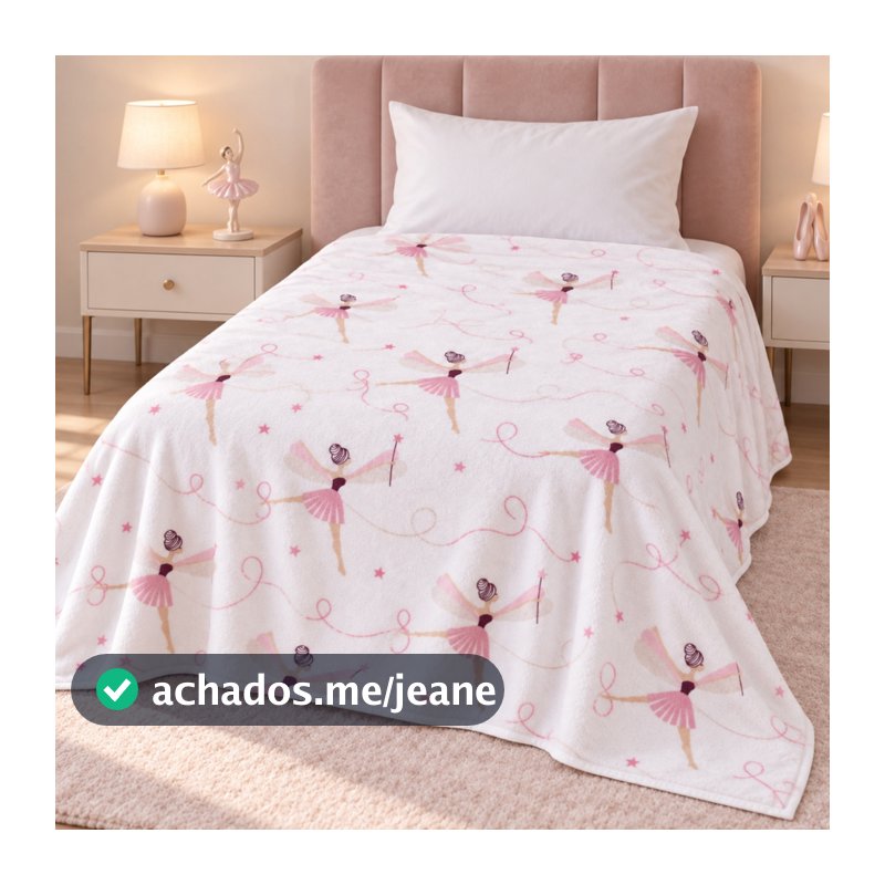 Manta Mantinha Coberta Cobertor Infantil SOLTEIRO Plush Criança Estampado Princesa Bailarina Raposa Arco Iris Dinossauro