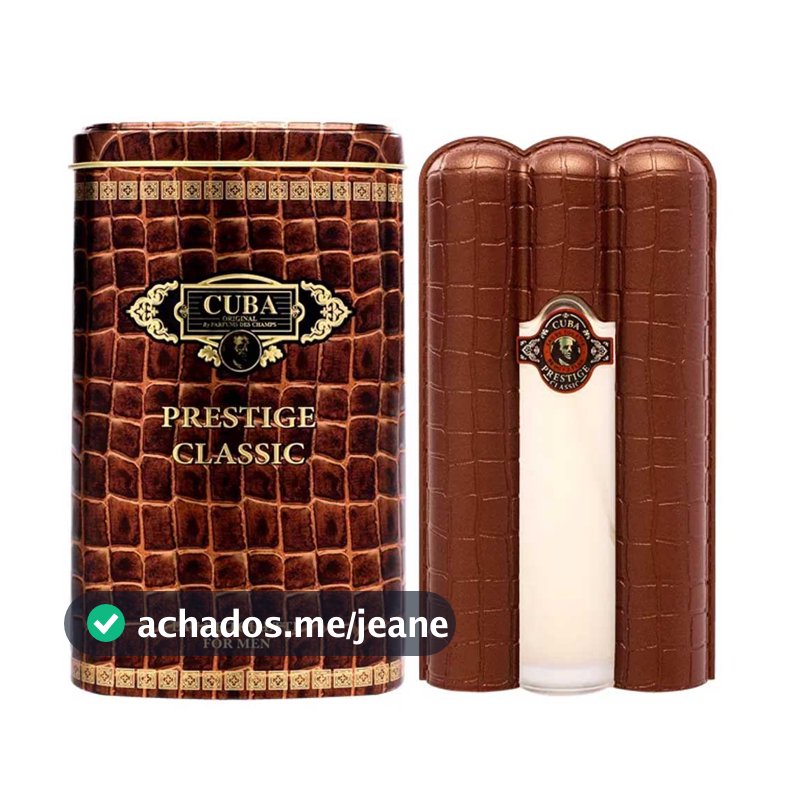 Perfume Cuba Prestige Classic For Men Edt Masculino 90ml