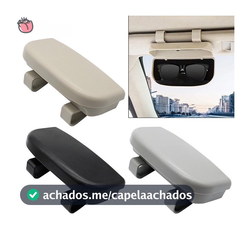Acessórios Para Carros Clip De Óculos Universal Car Glasses Case Instalação Não Destrutiva Carro Interiores Sun Visor