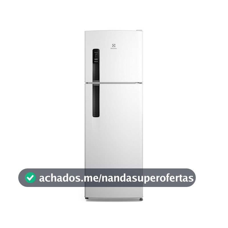 Geladeira Electrolux Frost Free 380L AutoSense Inverter Duplex Branca (IF41)
