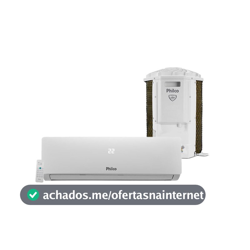 Ar Condicionado Split Philco 12000 BTUs Frio Branco 220V PAC12FI