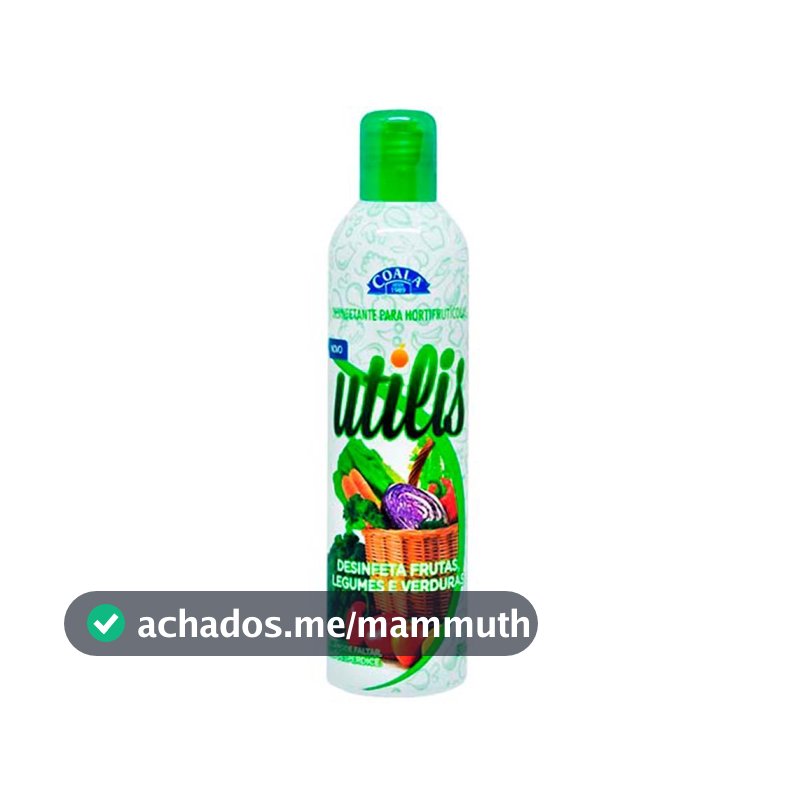 Coala Desinfetante de Hortifrutícolas Utilis 300 ml