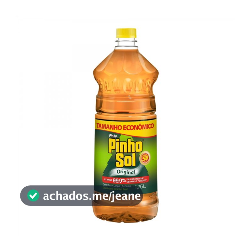 Desinfetante Pinho Sol Original 1,75l