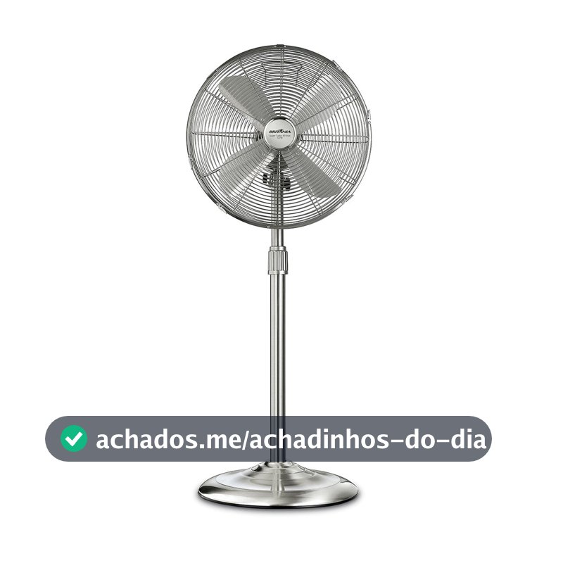 Ventilador de Coluna Britânia Super Turbo 40 INOX