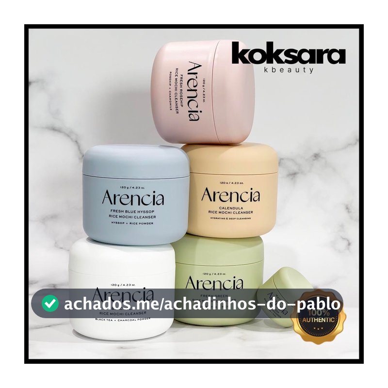 Arencia Rice Mochi Cleanser Collection 120g / 15g