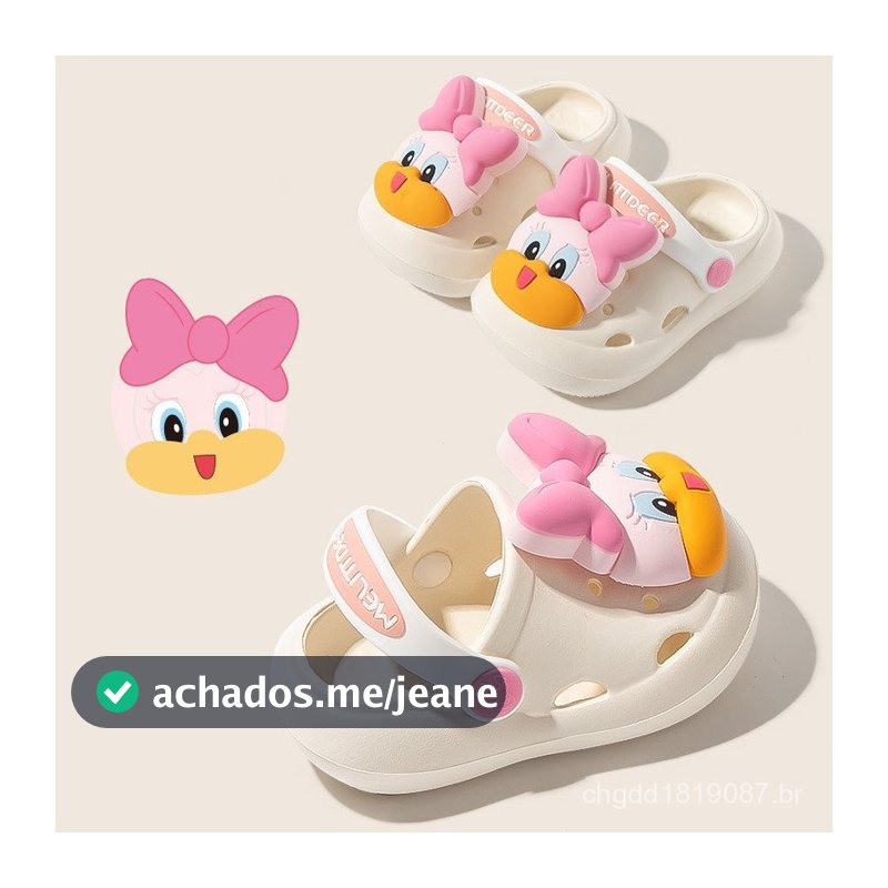 Chinelos Infantis/Sandálias de Praia de Desenho Animado para Crianças/Sandálias EVA Leves e Fofas para Bebês