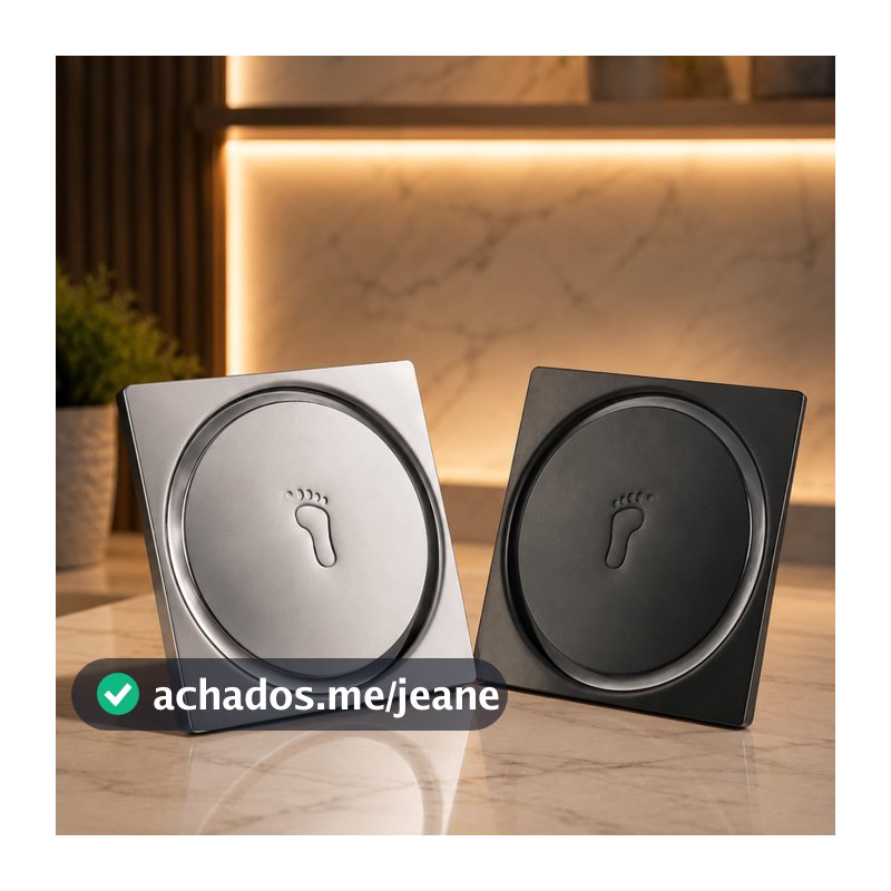 Ralo Inteligente Click Inox Anti Odor e Anti Insetos Premium
