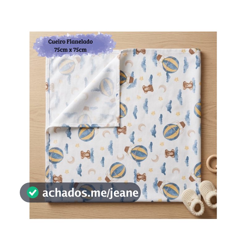 Manta cueiro de bebê flanelado 100% algodão estampado